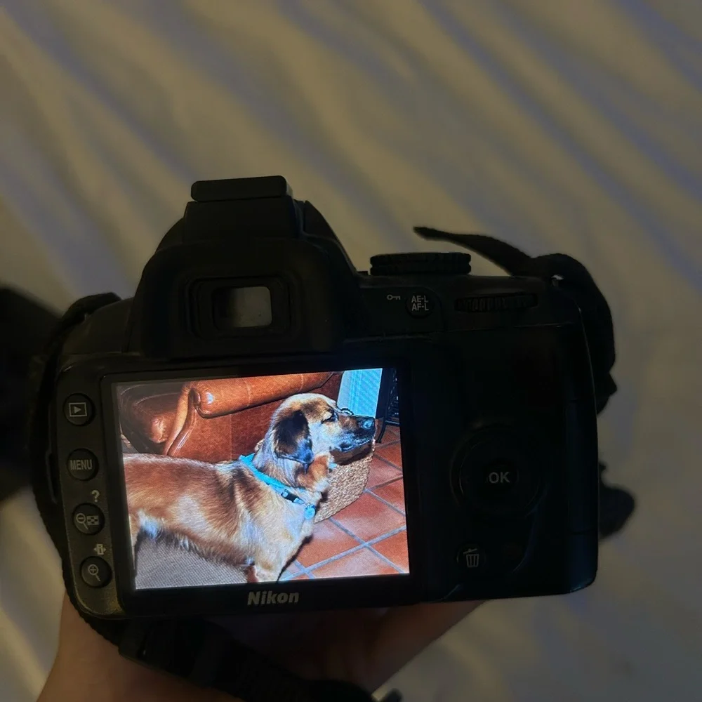 Nikon Black Digital Camera with Professional DSLR Design